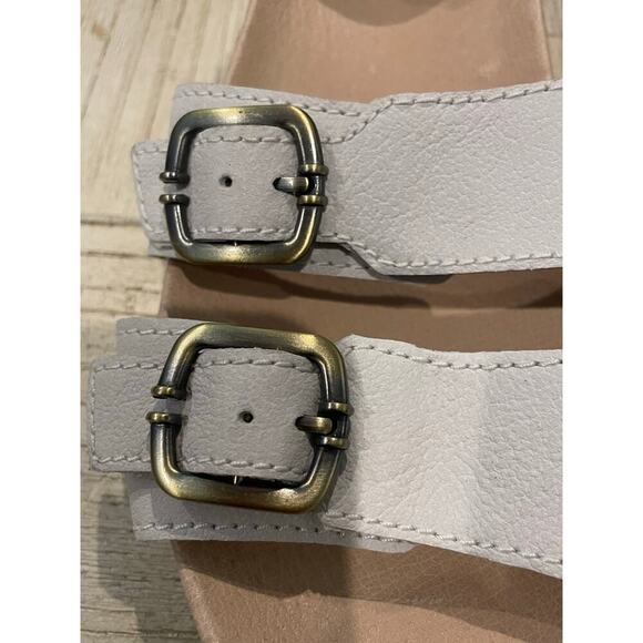 Dansko Women's Ivory Slingback Wedge Sandals Size 9.5-10 - Picture 3 of 10